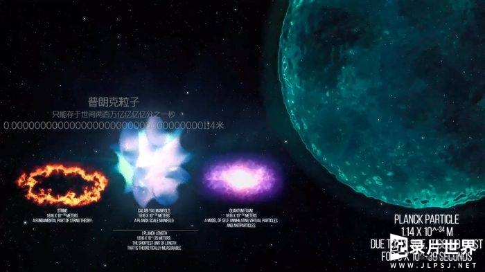 澳大利亚纪录片《大小对比：从量子泡沫到可见宇宙 Size Comparison of the Universe》英语中英双字 