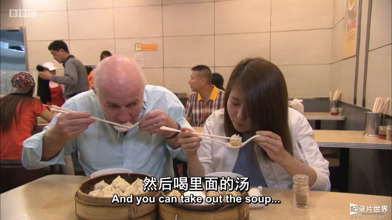 BBC美食纪录片/中国美食系列《上海之味：里克·斯坦的上海美食之旅 Rick Stein’s Taste of Shanghai 2016》英语内嵌中英双字