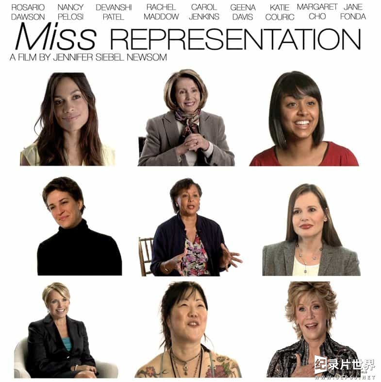 美国纪录片/女性纪录片《雕塑小姐/被误解的女性Miss Representation》全1集