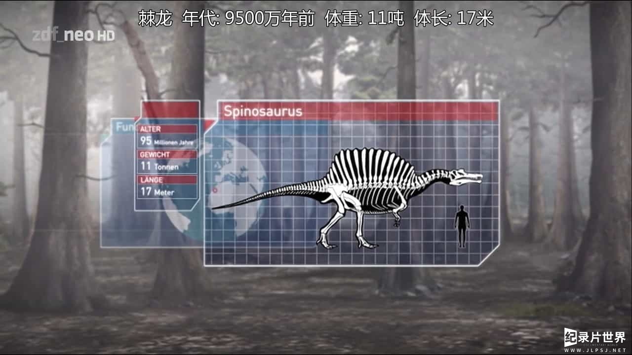 德国ZDF纪录片《恐龙星球 Der Dino-Planet》全3集 