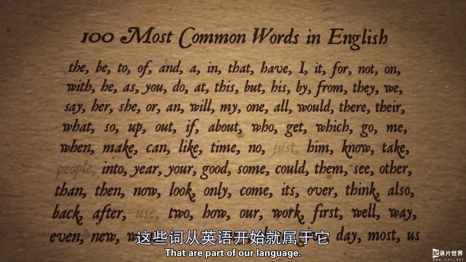 ZDF纪录片/英语演变发展史《英语的历史 The History of English 2018》全1集