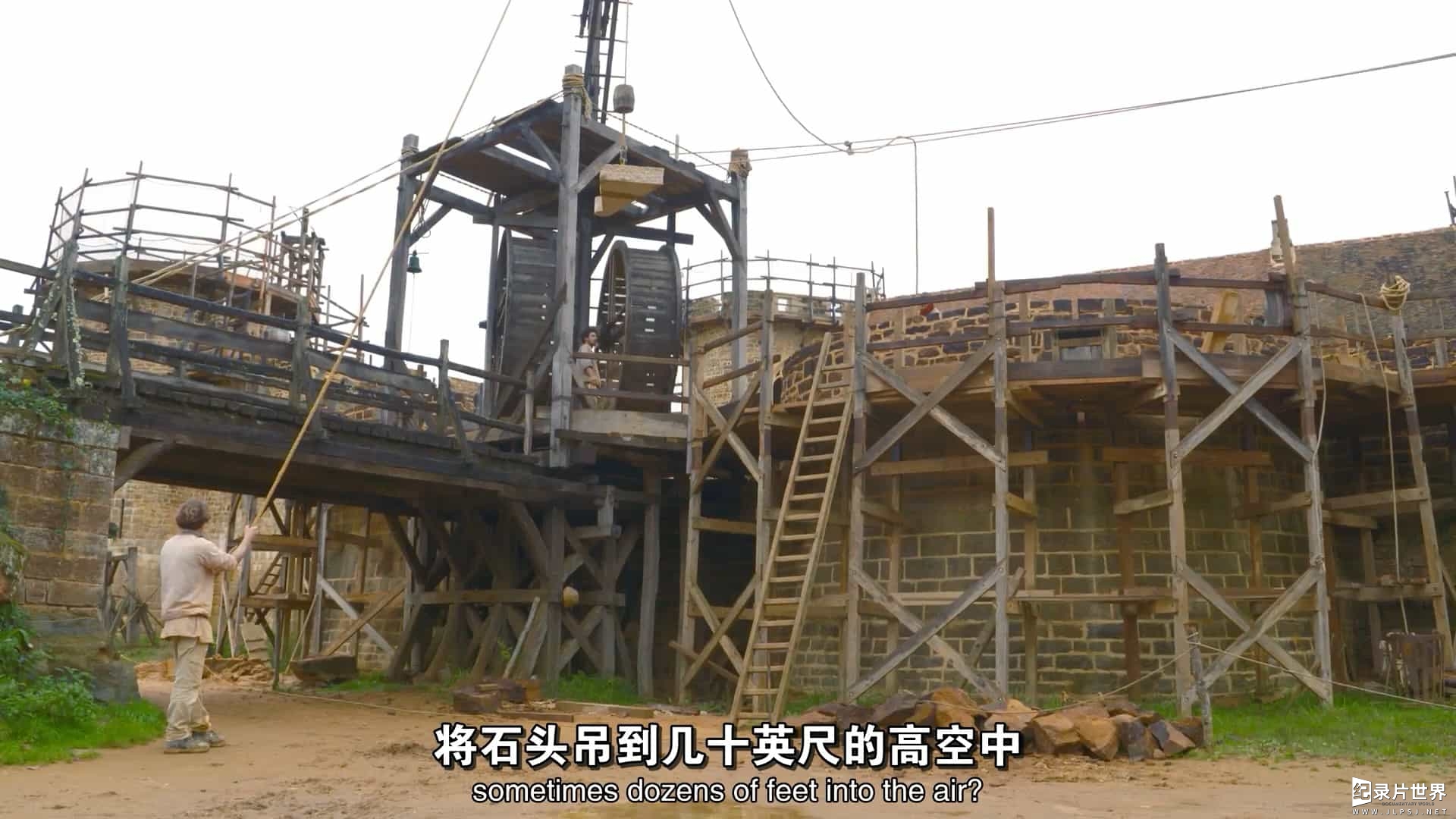 BBC纪录片/中世纪城堡建造《如何建造中世纪城堡 How to Build a Castle》全1集 