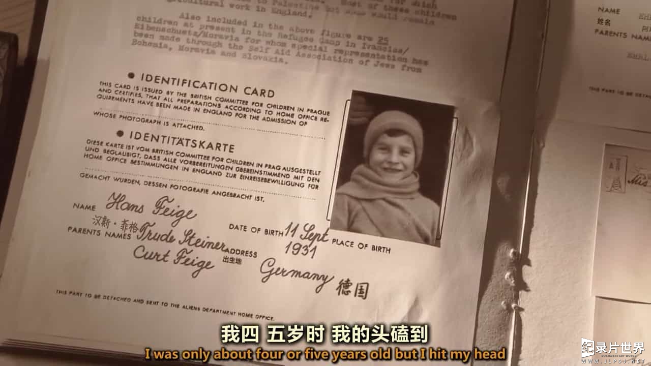 BBC纪录片《从纳粹手中救出的孩子们 Children Saved from the Nazis: The Story of Sir Nicholas Winton》全1集