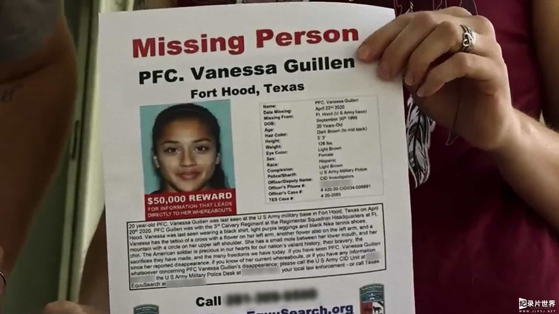 Netflix纪录片《我是凡妮莎·吉伦：惊爆美军谋杀案 I Am Vanessa Guillen 2022》全1集