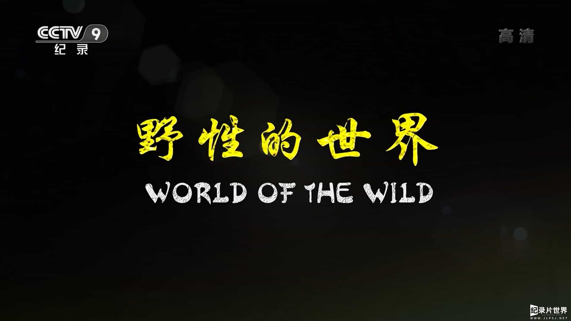 央视纪录片《野性的世界 World of the Wild》全6集