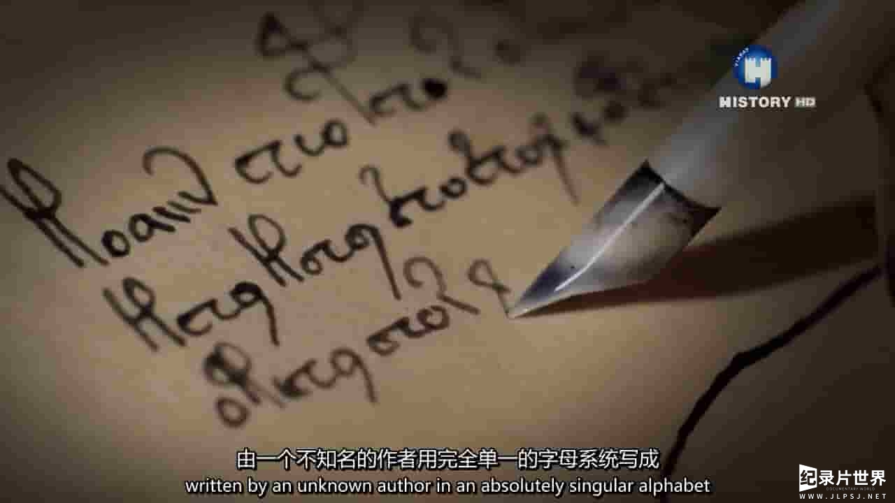 历史频道《伏尼契密码:世界上最神秘的手稿 The Voynich Code The Worlds Most Mysterious Manuscript》全1集